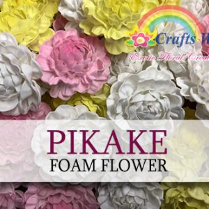 7 3d Foam Flowers Ideal for Foam Crafts, Fofuchas and More 