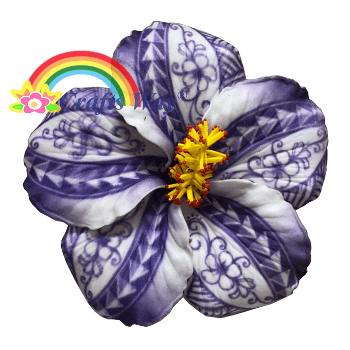 XS Birch Mouse Head - Hawaiian flowers – Craft Enablers