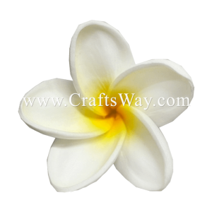 FSH199-4 Artificial Foam Plumeria Flowers (Type QU), available in size 3 inches